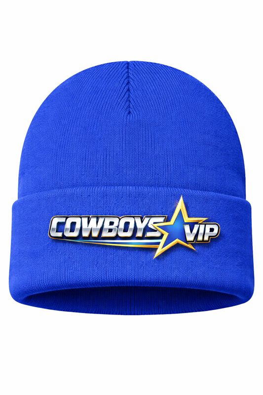 CowboysVIP Beanie Royal blue